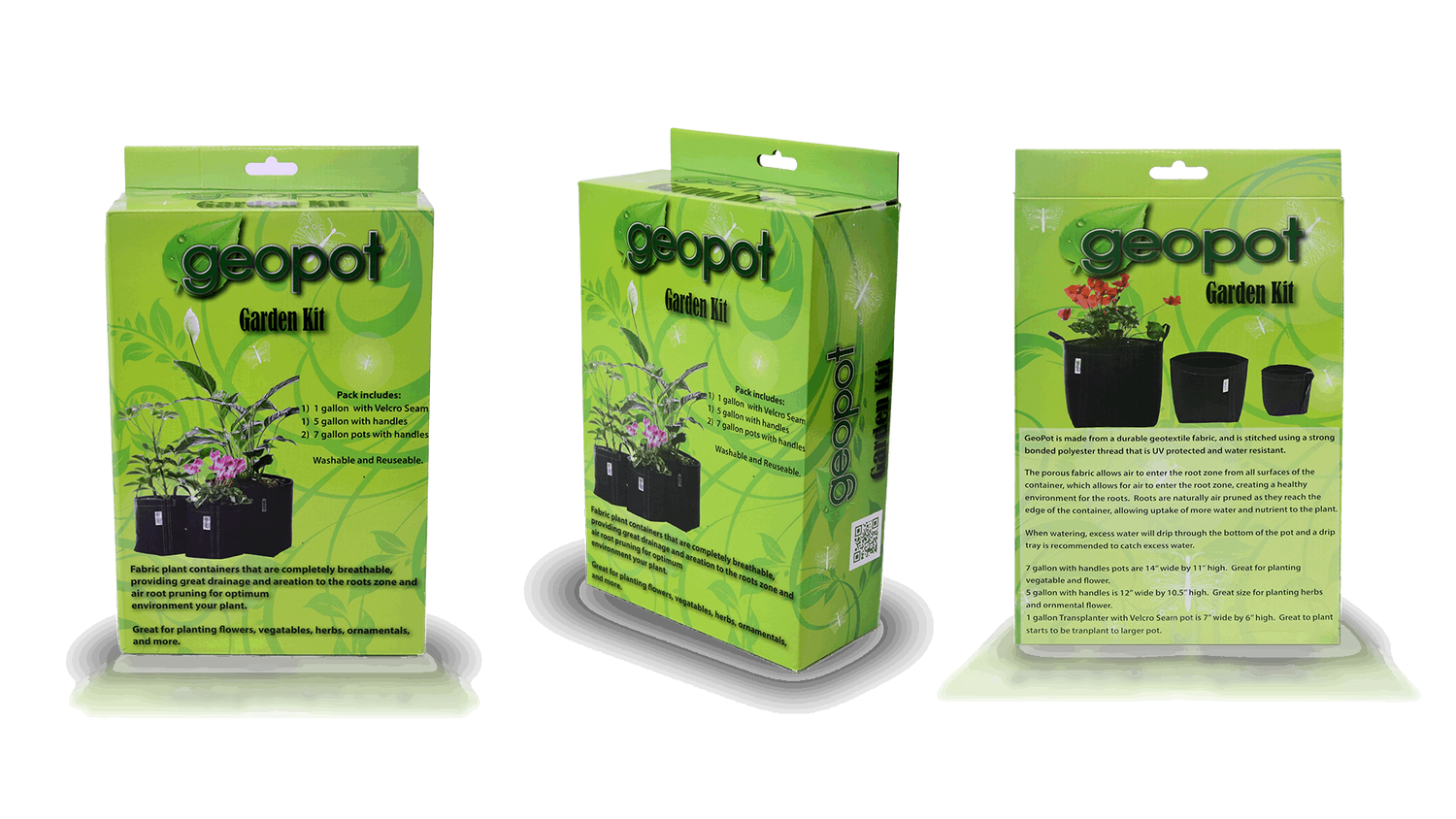 GeoPot Fabric Pot Garden Kit geopot