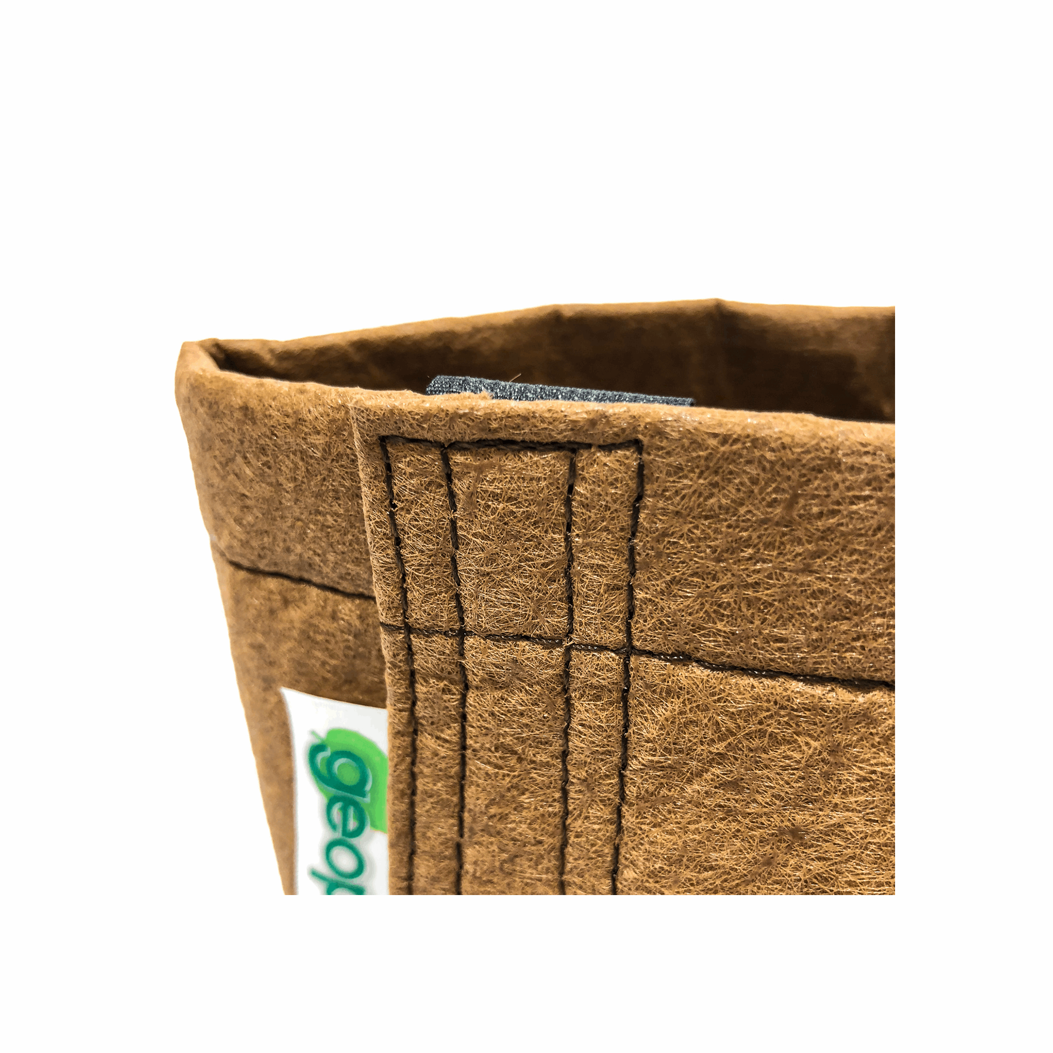GeoPot Fabric Pot with Velcro - Tan geopot