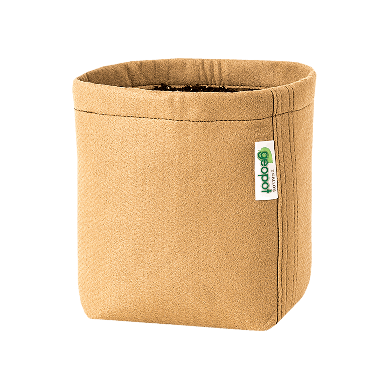 GeoPot Fabric Pot - Tan geopot