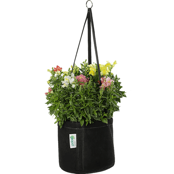 GeoPot Fabric Pot Hanging Garden Basket geopot