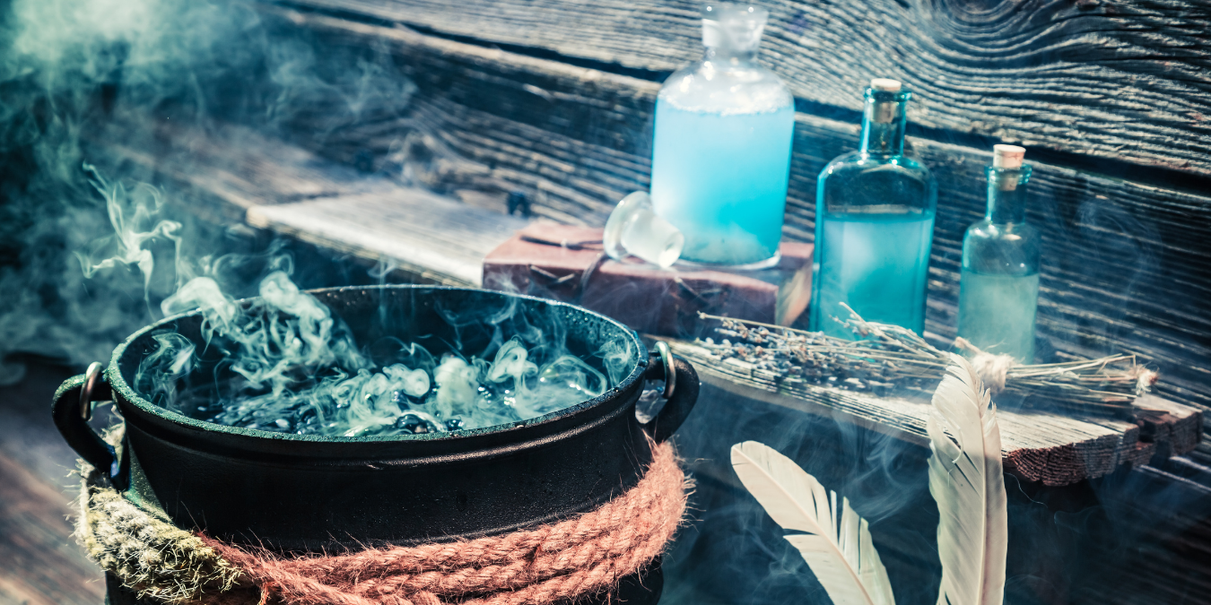 Witch's Brew: Make Potions with Your Herbs This Halloween