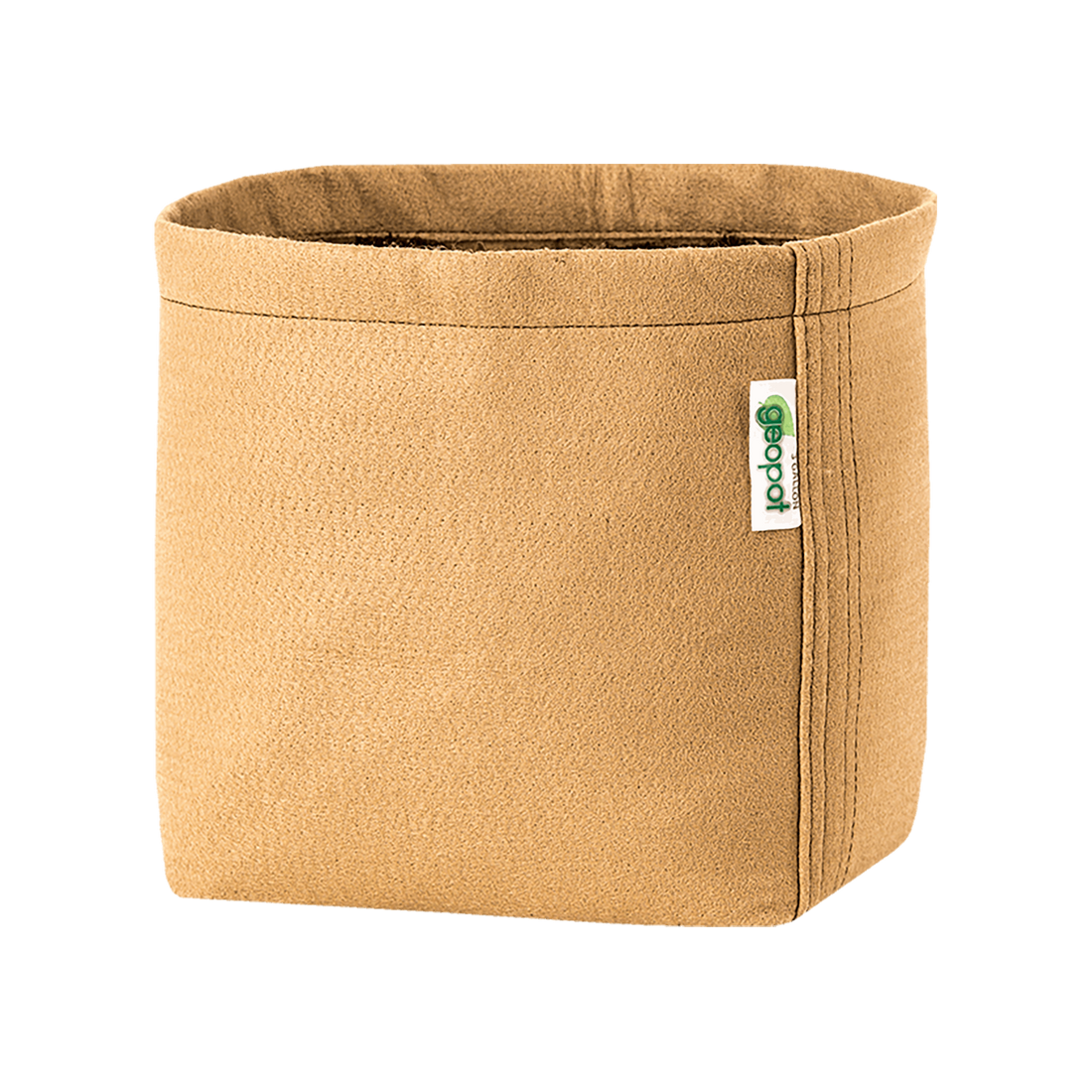 GeoPot Fabric Pot - Tan geopot