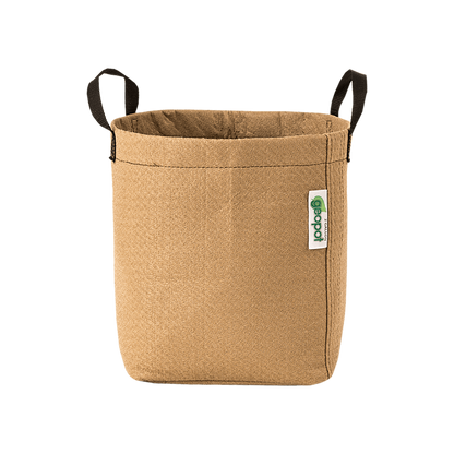 GeoPot Fabric Pot with Handles - Tan geopot