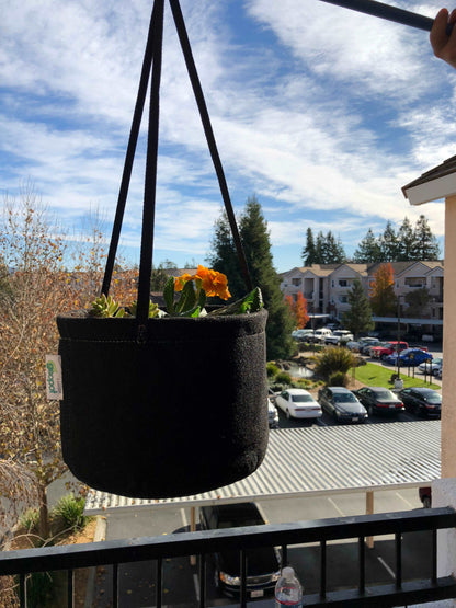 GeoPot Fabric Pot Hanging Garden Basket geopot
