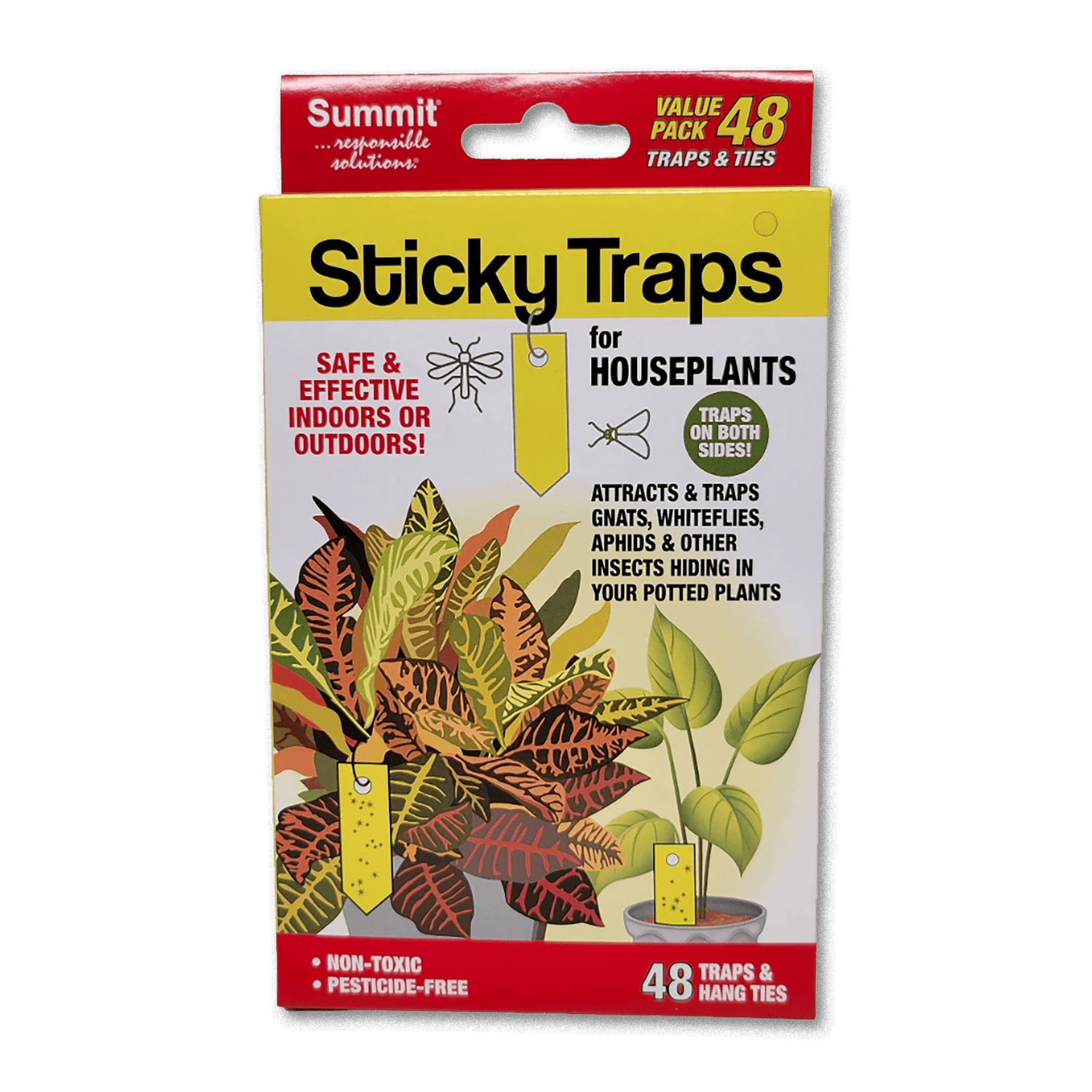 sticky fly traps for house plants Summit® Sticky Traps for Houseplants